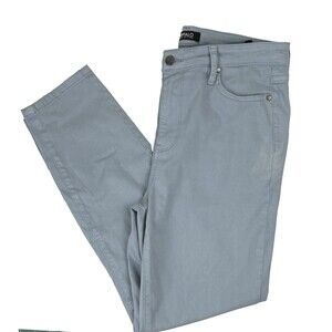 Buffalo David Britton Havana High-Rise Stretch Skinny Ankle Jeans Pastel Blue 10